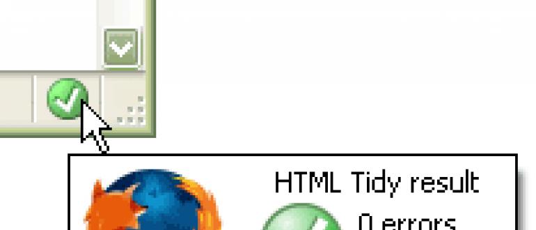 Валидный HTML-документ Что такое валидаторы кода