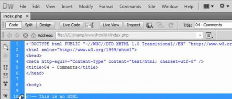 Комментарии в HTML-, CSS-, JS- и PHP-коде Как добавлять комментарии в html